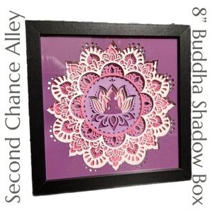Buddha Shadow Box Unique Gift Ideas Holiday Gift Handcrafted